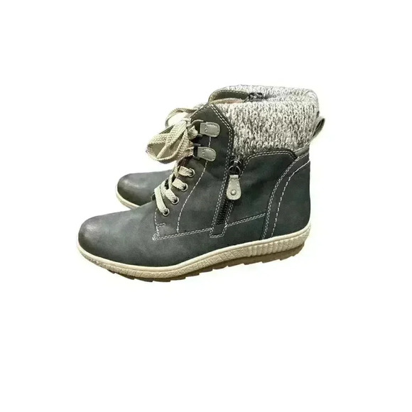 Spring Step Women's Karlene Gray Water Resistant Boots Size 41, MSRP $110. EUC - Picture 4 of 8